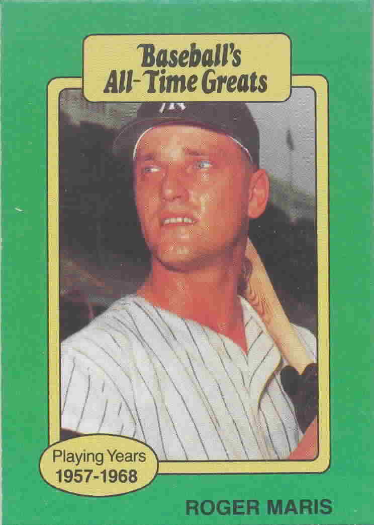 1987 Hygrade All-Time Greats Baseball Cards